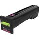 Toner Lexmark 72K2XME - Magenta Capacità extra-elevata