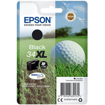 Cartuccia stampante Epson 34XL (C13T34714010) - Nero Alta capacità