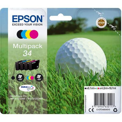Cartuccia stampante Epson 34 (C13T34664010) - 4 colori Multipack