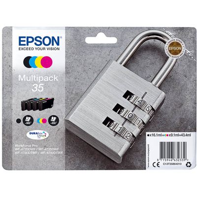 Cartuccia stampante Epson 35 (C13T35864010) - 4 colori Multipack