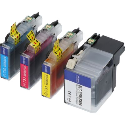 Cartuccia compatibile Brother LC-129XLVALBP - 4 colori Alta capacità Multipack