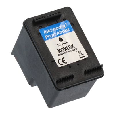 Cartuccia compatibile HP 302XL (F6U68AE) - Nero Alta capacità