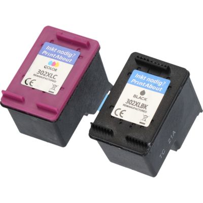 Cartuccia compatibile HP 302XL (X4D37AE) - nero + 3 colori Alta Capacità Multipack