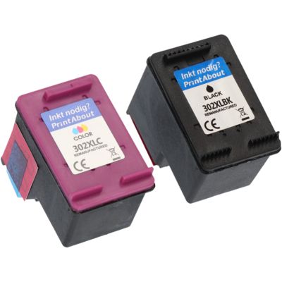 Cartuccia compatibile HP 302XL (X4D37AE) - nero + 3 colori Alta Capacità Multipack