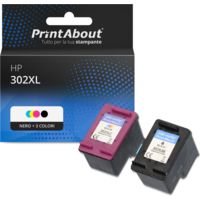 Cartuccia compatibile HP 302XL (X4D37AE) - nero + 3 colori Alta Capacità Multipack