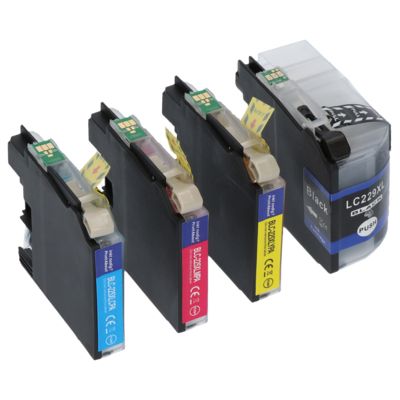 Cartuccia compatibile Brother LC-229XLVALBP - 4 colori Capacità extra-elevata Multipack