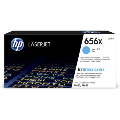 Toner HP 656X (CF461X) - Ciano Alta capacità