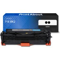 Toner compatibile Canon 718 BK2 - 2x Nero Multipack