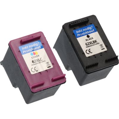 Cartuccia compatibile HP 62XL (N9J71AE) - Nero + 3 colori Multipack