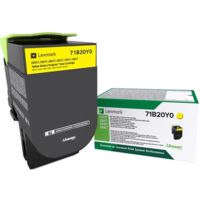 Toner Lexmark 71B20Y0 - Giallo