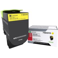 Toner Lexmark 71B0040 - Giallo