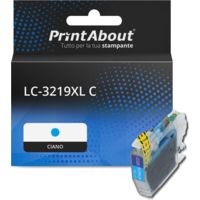 Cartuccia compatibile Brother LC-3219XL C - Ciano Alta capacità