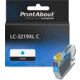 Cartuccia compatibile Brother LC-3219XL C - Ciano Alta capacità