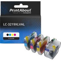Cartuccia compatibile Brother LC-3219XLVAL - 4 colori Alta capacità Multipack