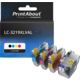 Cartuccia compatibile Brother LC-3219XLVAL - 4 colori Alta capacità Multipack