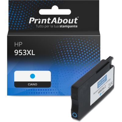 Cartuccia compatibile HP 953XL (F6U16AE) - Ciano Alta capacità