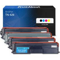 Toner compatibile Brother TN-426 - 4 colori Capacità extra-elevata Multipack