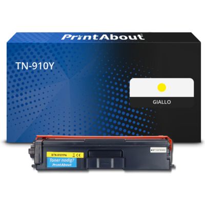 Toner compatibile Brother TN-910Y - Giallo Capacità extra-elevata