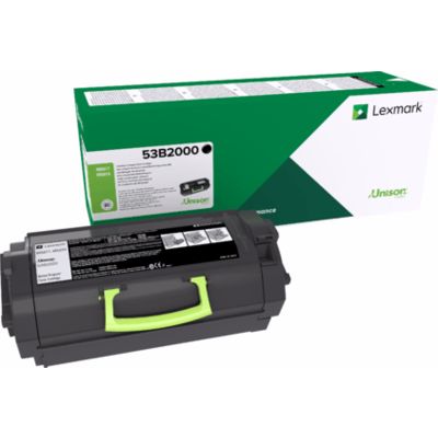 Toner Lexmark 53B2000 - Nero
