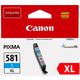 Cartuccia stampante Canon CLI-581XL C - Ciano Alta capacità