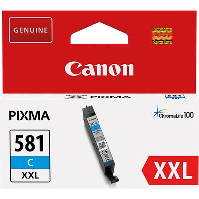 Cartuccia stampante Canon CLI-581XXL C - Ciano Capacità extra-elevata