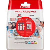 Cartuccia stampante Canon CLI-581XL C/M/Y/BK photo value pack - 4 colori Alta capacità Multipack