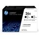 Toner HP 26X (CF226XD) - 2x Nero Alta Capacità Multipack