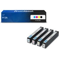 Cartuccia compatibile HP 913A (L0R95AE) - 4 colori Multipack