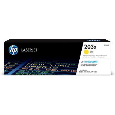 Toner HP 203X (CF542X) - Giallo Alta capacità