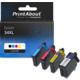 Cartuccia compatibile Epson 34XL (C13T34764010) - 4 colori Alta capacità Multipack