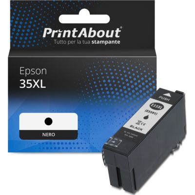 Cartuccia compatibile Epson 35XL (C13T35914010) - Nero Alta capacità