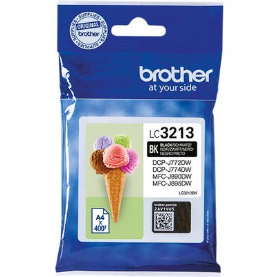 Cartuccia stampante Brother LC-3213BK - Nero Alta capacità