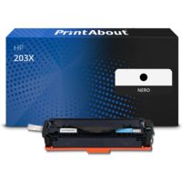 Toner compatibile HP 203X (CF540X) - Nero Alta capacità
