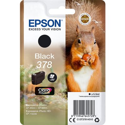 Cartuccia stampante Epson 378 (C13T37814010) - Nero
