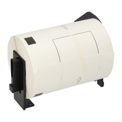 Etichetta compatibile Brother DK-11241 - Nero su bianco (102 mm x 152 mm)