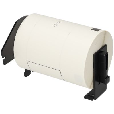 Etichetta compatibile Brother DK-11241 - Nero su bianco (102 mm x 152 mm)