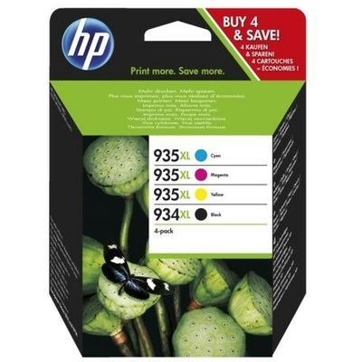 Cartuccia stampante HP 934/935XL (X4E14AE) - 4 colori Alta capacità Multipack