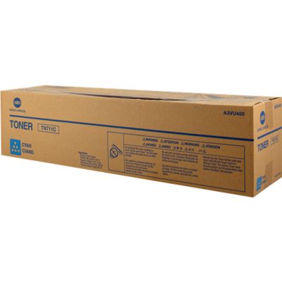 Toner Konica Minolta A3VU450 (TN-711C) - Ciano