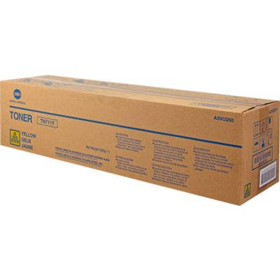 Toner Konica Minolta A3VU250 (TN-711Y) - Giallo