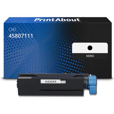 Toner compatibile OKI 45807111 - Nero