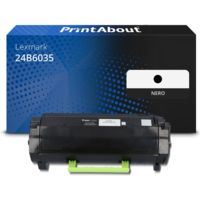 Toner compatibile Lexmark 24B6035 (XM1145) - Nero