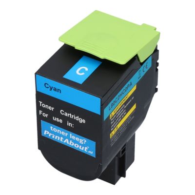 Toner compatibile Lexmark 80C2HC0 (802HC) - Ciano Alta capacità