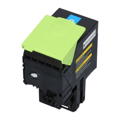 Toner compatibile Lexmark 80C2HC0 (802HC) - Ciano Alta capacità