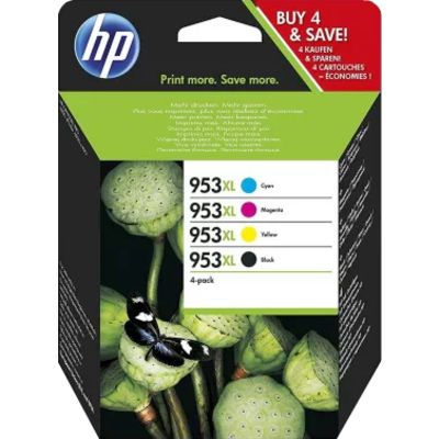 Cartuccia stampante HP 953XL (3HZ52AE) - 4 colori Alta capacità Multipack