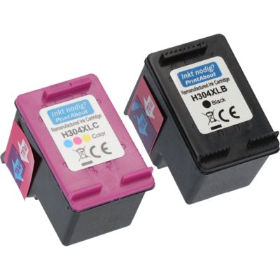 Cartuccia compatibile HP 304XL (3JB05AE) - Nero + 3 colori Alta capacità Multipack