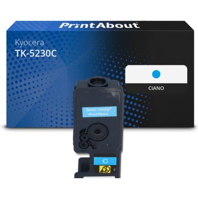 Toner compatibile Kyocera TK-5230C - Ciano
