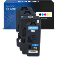 Toner compatibile Kyocera TK-5240 - 4 colori Multipack