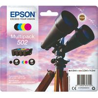 Cartuccia stampante Epson 502 (C13T02V64010) - 4 colori Multipack