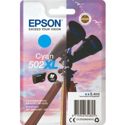 Cartuccia stampante Epson 502XL (C13T02W24010) - Ciano Alta capacità