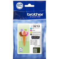 Cartuccia stampante Brother LC-3213VAL - 4 colori Alta capacità Multipack